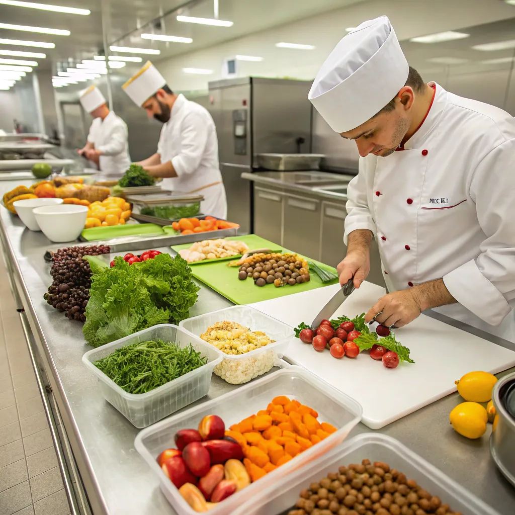 Culinary arts raw food preparation